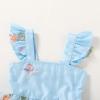 imageYOUNGER TREE Toddler Girl Tutu Dress Tulle Summer Dresses Party Princess Sundress for 16YFairy Blue Flowers