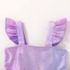 imageYOUNGER TREE Toddler Girl Tutu Dress Tulle Summer Dresses Party Princess Sundress for 16YPurple