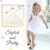 imageYOUNGER TREE Toddler Girl Tutu Dress Tulle Summer Dresses Party Princess Sundress for 16YWhite Star