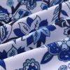 imageYOUNGER TREE Toddler Girls Two Pieces Swimsuit Color Block Stripe Swimwear Summer Beach Bathing Suit 18M5TWhite Blue Flower