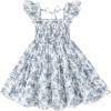 Blue Flower Dress