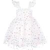 imageYOUNGER TREE Toddler Girl Tutu Dress Tulle Summer Dresses Party Princess Sundress for 16YWhite Star