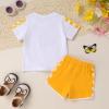 imageYOUNGER TREE Toddler Infant Baby Girls Summer Outfits Leopard Print Short Sleeve Pocket TShirt Tops Pants Clothes SetsBee