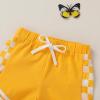 imageYOUNGER TREE Toddler Infant Baby Girls Summer Outfits Leopard Print Short Sleeve Pocket TShirt Tops Pants Clothes SetsBee