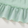 imageToddler Baby Girls Dress Floral Embroidered Boho Sleeveless Beach Butterfly SundressLight Green