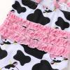 imageYOUNGER TREE Toddler Baby Girl Swimsuit Infant One Piece Bathing Suits with Hat Newborn Summer Beach SwimwearCows