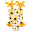 Sunflower and Heart