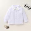 imageYOUNGER TREE Toddler Boy Clothes Suit Gentleman Wedding Outfits Baby Formal Dress 4Piece SetWhite